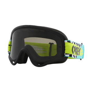 Oakley Motocross Goggle O-frame Teal Checks - Dark Grey