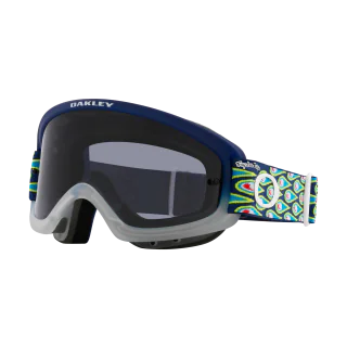 Oakley Youth Motocross Goggle XS O-frame 2.0 TLD Speed Bubbles Navy - Dark Grey