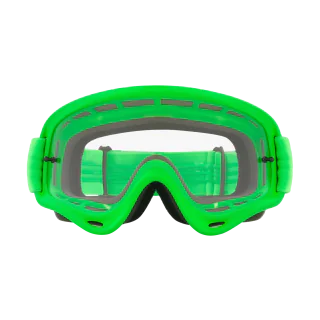 Oakley Youth Motocross Goggle XS O-frame Moto Green - Clear