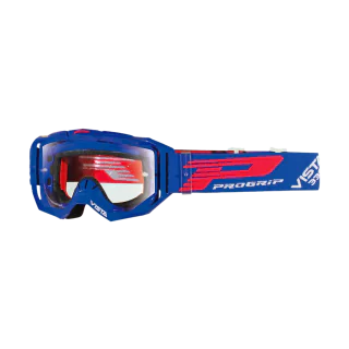 Progrip Motocross Goggle 3303 TR Vista - Blue - Clear