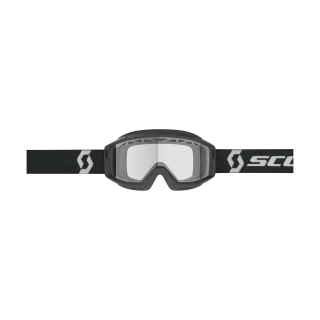 Scott Motocross Goggle Primal Enduro - Black / White - Clear