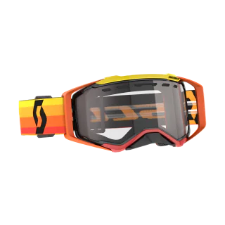 Scott Motocross Goggle Prospect Enduro - Orange / Yellow - Clear