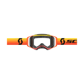 Scott Motocross Goggle Prospect Enduro - Orange / Yellow - Clear