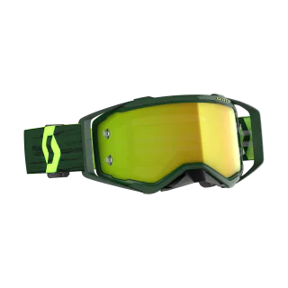 Scott Motocross Goggle Prospect - Green / Yellow - Mirror Yellow