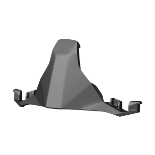 Scott Nose Guard Hustle - Black