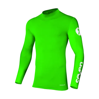 Seven Compression Jersey Zero - Flo Green