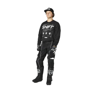 Shift Motocross Gear WHIT3 Label Bliss - Black / White