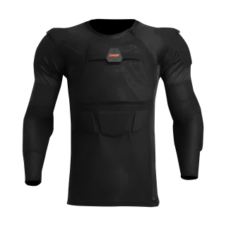 Thor Chest Protector Vest Soft Sentry Stealth - Black