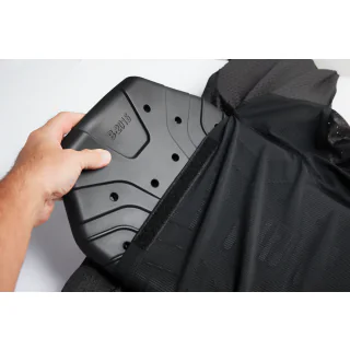 Thor Chest Protector Vest Soft Sentry Stealth - Black