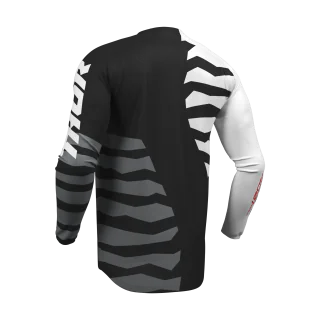 Thor Motocross Jersey 2027 Launchmode Shredder - Black / White