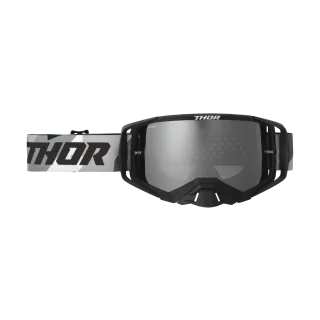 Thor Motocross Goggle Activate Brave - Black - Mirror Silver