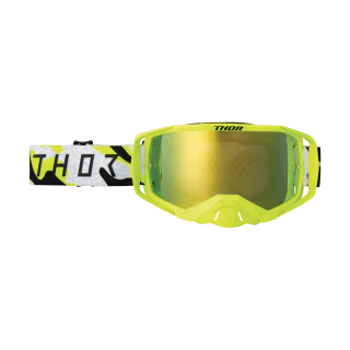 Thor Motocross Goggle Activate Riot - Acid - Mirror Lime Green