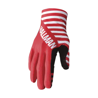 Thor Motocross Gloves 2026 Hallman Mainstay Slice - White / Red