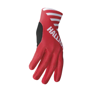 Thor Motocross Gloves 2026 Hallman Mainstay Slice - White / Red