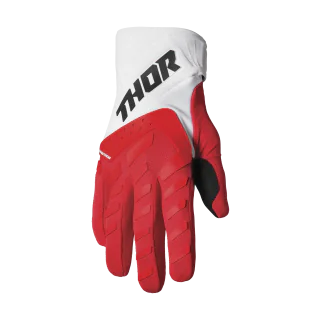 Thor Motocross Gloves 2026 Spectrum - Red / White