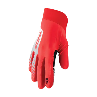 Thor Motocross Gloves Agile Analog - Red / White
