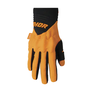 Thor Motocross Gloves Rebound - Fluo Orange / Black