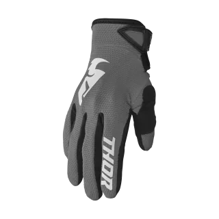 Thor Motocross Gloves Sector - Grey / White