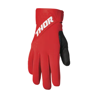 Thor Motocross Gloves Winter 2026 Spectrum Cold - Red / White
