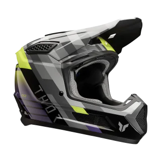 Thor Motocross Helmet Fleet Camber - Black / Purple