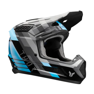 Thor Motocross Helmet Fleet Camber - Black / Teal