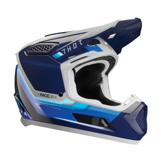 Thor Motocross Helmet Fleet Defy - Blue / Grey