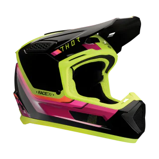 Thor Motocross Helmet Fleet Defy - Black / Acid