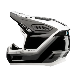 Thor Motocross Helmet Fleet Defy - Black / White