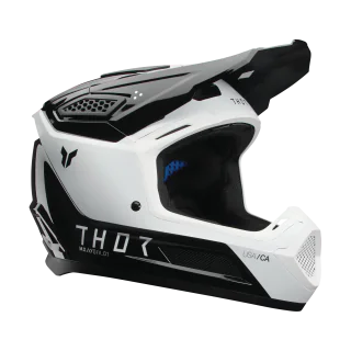 Thor Motocross Helmet Fleet Storm - Black / White