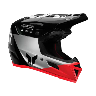 Thor Motocross Helmet Reflex Sport Strike - Black / Red