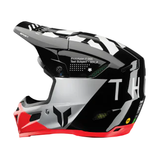 Thor Motocross Helmet Reflex Sport Strike - Black / Red