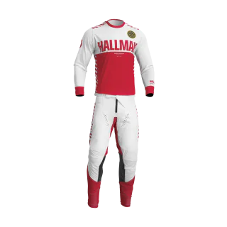 Thor Motocross Gear Hallman Differ Slice - White / Red