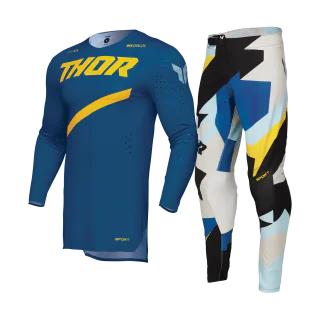 Thor Motocross Gear Sportmode Brave - Blue