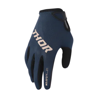 Thor Women Motocross Gloves 2026 Ridemode Static - Midnight