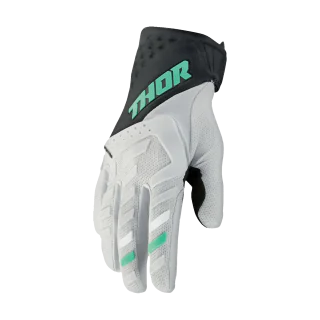 Thor Women Motocross Gloves 2026 Spectrum - Grey / Black