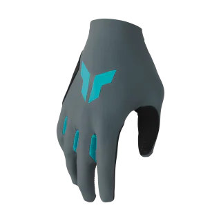 Thor Women Motocross Gloves 2026 Sportmode Iconic - Grey / Aqua