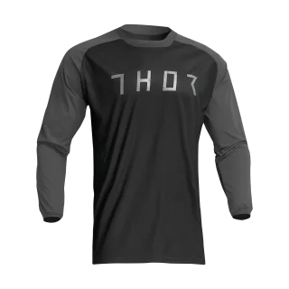 Thor Enduro Jersey Terrain - Black / Charcoal
