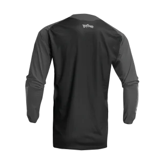 Thor Enduro Jersey Terrain - Black / Charcoal