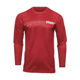 Thor Youth Motocross Jersey Sector Minimal - Red
