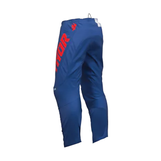 Thor Youth Motocross Pants Sector Checker - Navy / Red