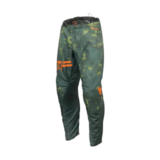 Thor Youth Motocross Pants Sector Digi - Forest Green / Camo