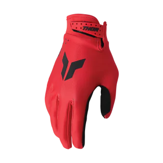 Thor Youth Motocross Gloves 2026 Launchmode Split - Red
