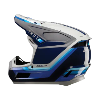 Thor Youth Motocross Helmet Fleet Defy - Blue / Grey