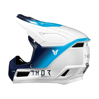 Thor Youth Motocross Helmet Fleet Storm - White / Navy