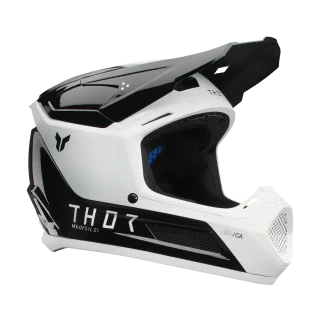 Thor Youth Motocross Helmet Fleet Storm - Black / White