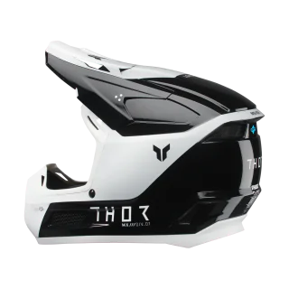 Thor Youth Motocross Helmet Fleet Storm - Black / White