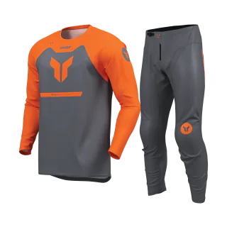 Thor Youth Motocross Gear 2027 Ridemode Menace - Charcoal