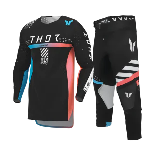 Thor Youth Motocross Gear Sportmode Synth - Black