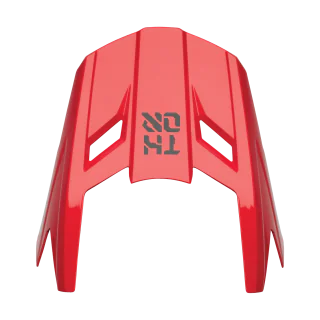 Thor Youth Helmet Visor Fleet Forge - Red