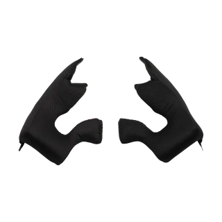 Thor Youth Cheek Pad Set Fleet - Black